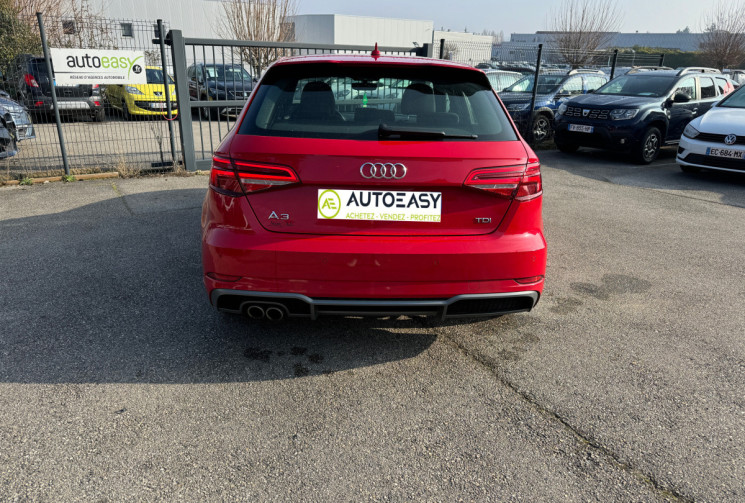 AUDI A3 SPORTBACK 2.0 TDI / 150 CH / SLINE EXTERIEUR / VIRTUAL COCKPIT