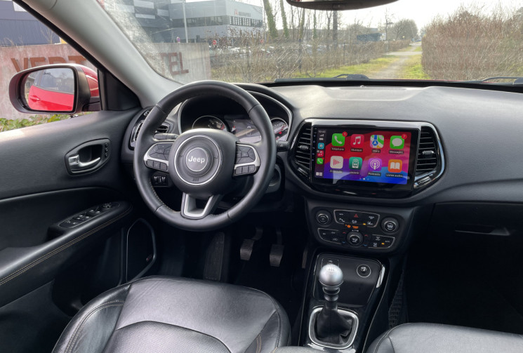 JEEP COMPASS LIMITED 120 cv 1.6 CRD * Carplay Sans Fil * Caméra * Attelage * 2WD * S&S