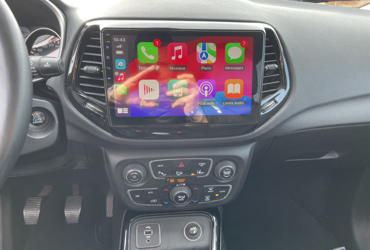 JEEP COMPASS LIMITED 120 cv 1.6 CRD * Carplay Sans Fil * Caméra * Attelage * 2WD * S&S