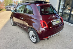 FIAT 500 1.2 8v 69ch S&S Repetto Dualogic / Toit ouvrant / Cuir / CARPLAY / Entretien à jour 