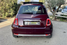 FIAT 500 1.2 8v 69ch S&S Repetto Dualogic / Toit ouvrant / Cuir / CARPLAY / Entretien à jour 