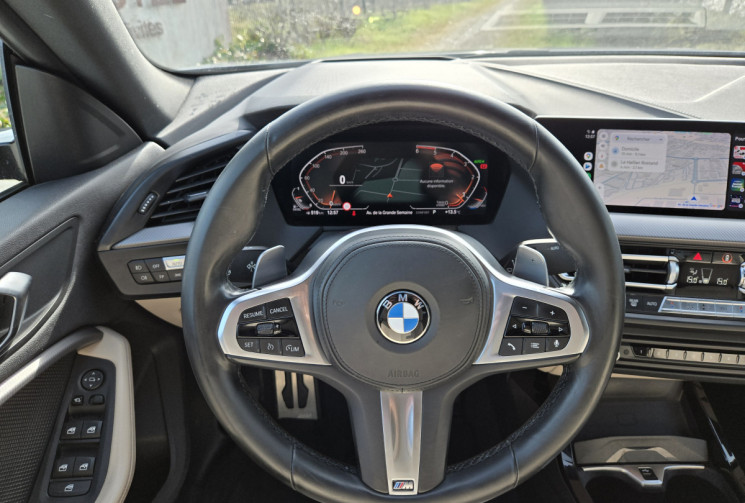 BMW SERIE 2 GRAN COUPE 220d 190 cv M sport * Caméra * Carplay * Origine France