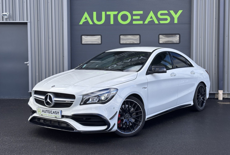 Mercedes CLA Phase 2 45 AMG 2.0 i Turbo 4MATIC 7G-DCT 381 cv - Pack Aero - RECARO - Origine France