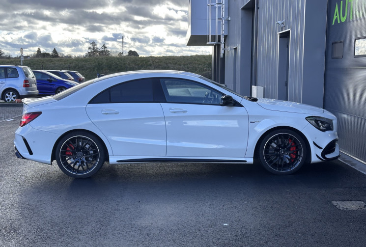 Mercedes CLA Phase 2 45 AMG 2.0 i Turbo 4MATIC 7G-DCT 381 cv - Pack Aero - RECARO - Origine France