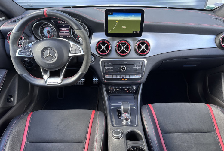 Mercedes CLA Phase 2 45 AMG 2.0 i Turbo 4MATIC 7G-DCT 381 cv - Pack Aero - RECARO - Origine France