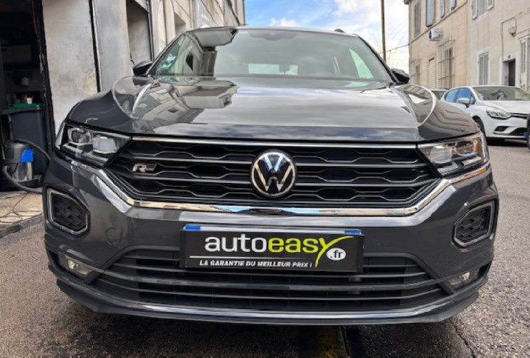 Volkswagen T-Roc  R-Line 2.0 TDI 16V 150 cv origine France 2eme main / CAMERA / CARPLAY / JANTES 19P