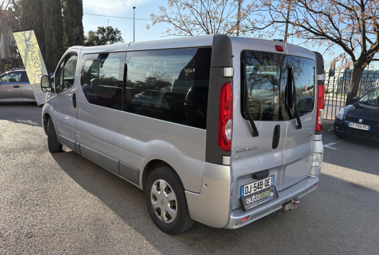 Renault TRAFIC Combi 9 places rallongé / Luxe cuir / 2.0 DCI 90 cv 