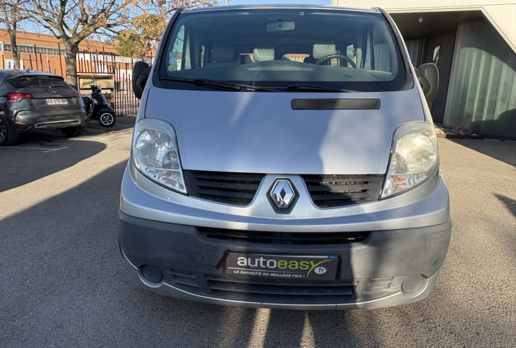 Renault TRAFIC Combi 9 places rallongé / Luxe cuir / 2.0 DCI 90 cv 