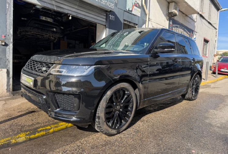 Land-Rover RANGE ROVER SPORT 3.0 sdv6 306 cv HSE origine France FULL BLACK / CARPLAY / MERDIDIAN / 