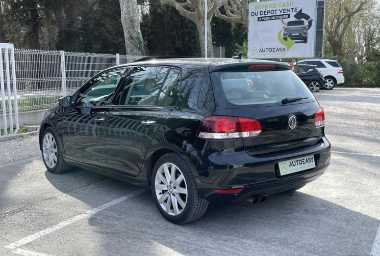 Volkswagen Golf 2.0 TDI 140 CARAT * Caméra / GPS / Key Less / Sellerie Alcantara chauffants