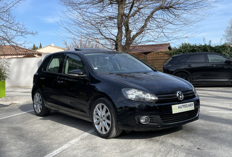 Volkswagen Golf 2.0 TDI 140 CARAT * Caméra / GPS / Key Less / Sellerie Alcantara chauffants