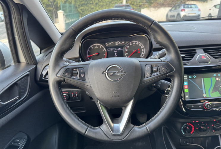 Opel CORSA E 1.4i 90 ch Excite / 12 900 km / Camera / Carplay / Garantie 6 mois