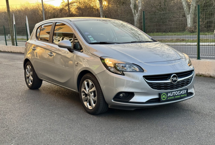 Opel CORSA E 1.4i 90 ch Excite / 12 900 km / Camera / Carplay / Garantie 6 mois