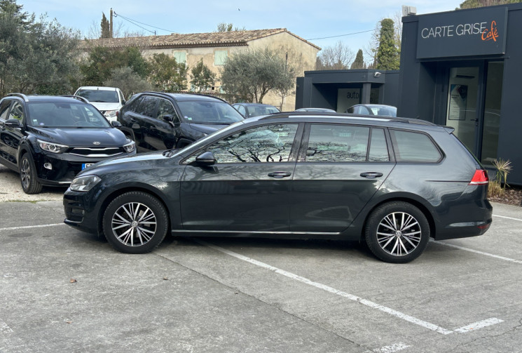 Volkswagen Golf VII SW 1.2 TSI Blue Motion 110 Allstar Historique complet /sièges chaffants/Carplay