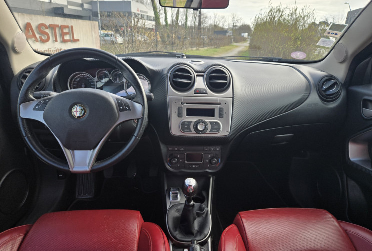 Alfa Romeo MITO Exclusive 1.4 TB MultiAir 135 ch Exclusive *faible kilométrage * full cuir Rouge*