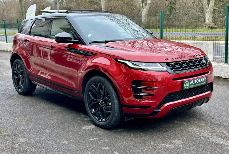 Land-Rover RANGE ROVER EVOQUE D240 MHEV HSE R DYNAMIC AWD * FULL ENTRETIEN * ATTELAGE * TOIT OUVRANT