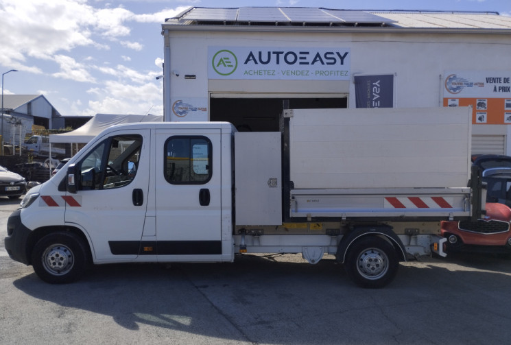 Peugeot BOXER 2.2 HDI 140 BENNE DOUBLE CABINE CLIM + CAMERA