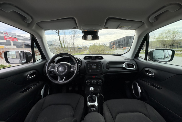 Jeep RENEGADE LONGITUDE 120 cv 1.6 CRD * Distribution Faite 03/2025 & Entretien complet