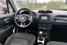 Jeep RENEGADE LONGITUDE 120 cv 1.6 CRD * Distribution Faite 03/2025 & Entretien complet