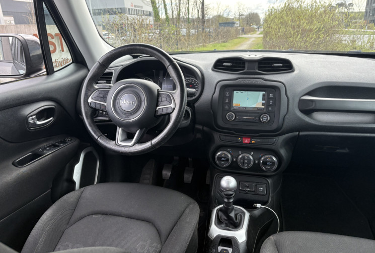 Jeep RENEGADE LONGITUDE 120 cv 1.6 CRD * Distribution Faite 03/2025 & Entretien complet