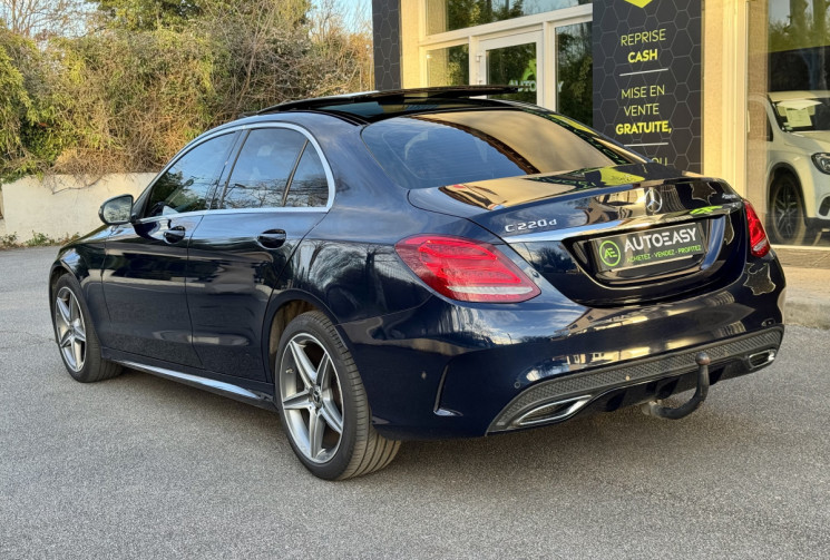 Mercedes CLASSE C 220 CDI 170 SPORTLINE 4MATIC 9G-TRONIC * ENTRETIEN COMPLET * ATTELAGE * GARANTIE